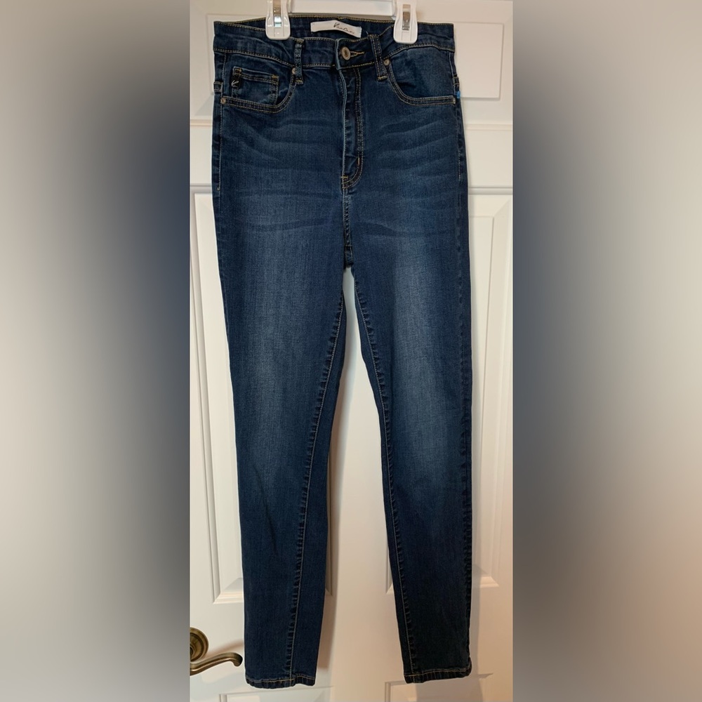 Kancan Estilo Cut #5662 size 26 EUC denim skinny Jean high rise